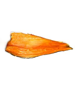 Warm gerookte zalm met vel 400-500gram